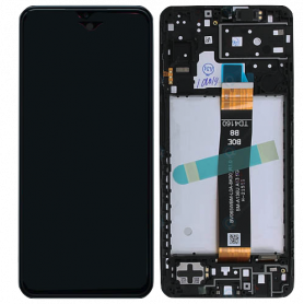 Ecran Samsung Galaxy A13 5G (A136B) Noir + Châssis (Service Pack) - GH82-29077A