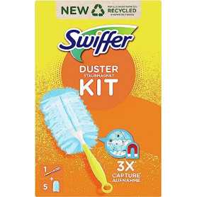 Kit Swiffer Duster avec plumeau et 5 recharges attrape-poussière(Reconditionné)