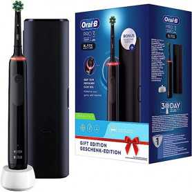 Brosse à dents électrique rechargeable Oral-B Pro 3 3500 - noir(Reconditionné)