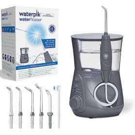 Munddusche professionnelle Waterpik Ultra avec 7 embouts et pression réglable sur 10 niveaux (WP-667EU)(Reconditionné)