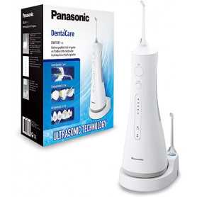 Jet dentaire ultrasonique Panasonic EW1511W503 - 5 puissances réglables, sans fil, 1 canule, réservoir 200 ml(Reconditionné)
