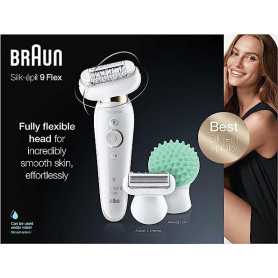 Epilateur Braun Silk-épil 9 Flex Beauty-Set pour femmes avec 6 accessoires(Reconditionné)