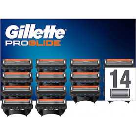 Recharges de lames de rasoir Gillette Proglide - 14 unités(Reconditionné)