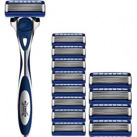 Rasoir Wilkinson Sword Hydro 5 avec protection pour la peau et pack économique de 13 lames(Reconditionné)