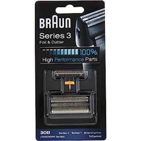 Tête de rasoir électrique de rechange Braun Series 3, modèle 30B, compatible avec anciennes générations(Reconditionné)