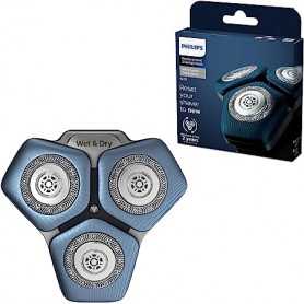 Têtes de rasage Philips compatibles avec les rasoirs Series 7000 et 5000(Reconditionné)