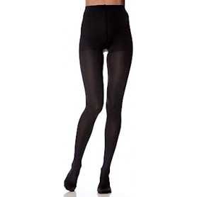 Collant opaque Scudotex noir 140 deniers taille 4 en maille filetée(Reconditionné)