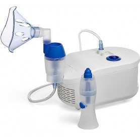 Nébuliseur Omron X102 2 en 1 avec douche nasale pour usage domestique(Reconditionné)