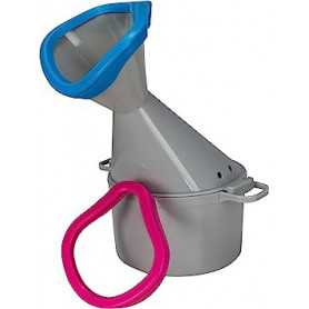 Inhalateur Premium Hydas avec embouts souples en gris(Reconditionné)