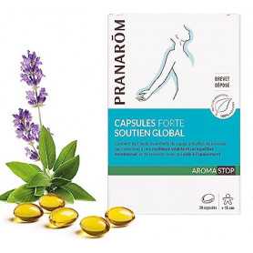 Gommes à mâcher Aromastop Pranarôm avec Huiles Essentielles Bio (24 unités)(Reconditionné)