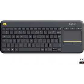 Clavier sans fil AZERTY K400 Plus - Logitech (Reconditionné)