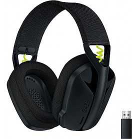 Casque gaming sans fil G435 LIGHTSPEED noir - Logitech (Reconditionné)