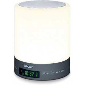 Réveil lumineux Beurer WL 50 avec simulation de lever et coucher de soleil pour un sommeil régulier(Reconditionné)