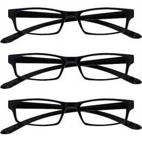 Lunettes de lecture noires - The Reading Glasses(Reconditionné)