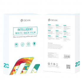 Film de Protection Arrière Blanc Pour Imprimante - Devia - 20 pcs