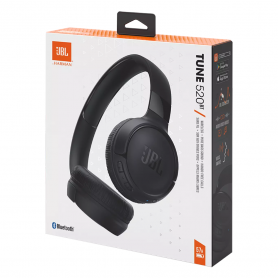 Casque Bluetooth JBL Tune 520BT Noir - Son Premium, Confort Optimal & Autonomie Exceptionnelle