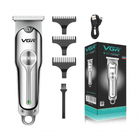 Tondeuse à Cheveux Electrique VGR V-071 Argent - Précision et Style Professionnel