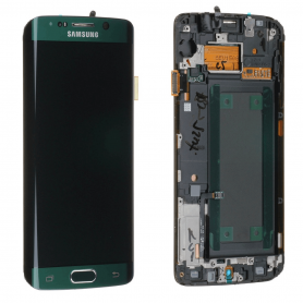 Ecran LCD + Vitre Tactile Noir - Samsung Galaxy S6 Edge