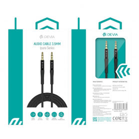 Câble Audio Devia Ipure Series 3,5 mm - Haute Qualité & Performance Noir | Achat en Ligne
