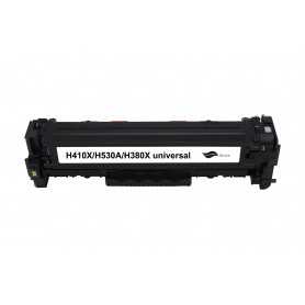 Toner HP CE410X/CC530A/CF380X/Cartridge 718K Noir Compatible 4400 Pages