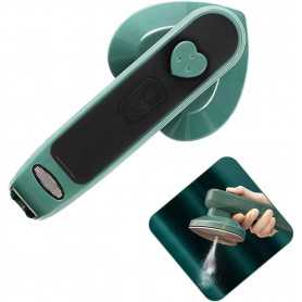 Mini Fer à Repasser Vert Portable - Idéal pour Usage Domestique et Voyage