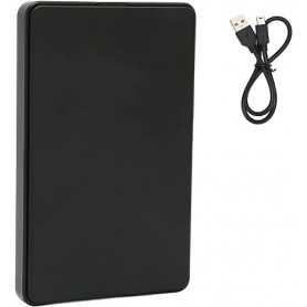 Disque Dur Externe SATA, USB 2.0, Pour Ordinateur Portable 2.5" - Noir