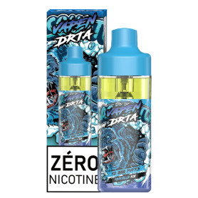 Vapoteuse E-Liquide Rechargeable Vapen Drta - 12000 Puffs Sans Nicotine Saveur Myrtille Glacée