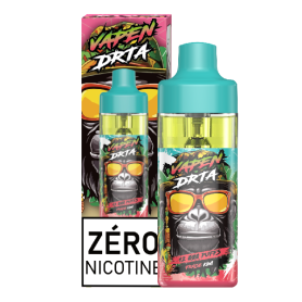 Vapoteuse Rechargeable Vapen Drta 12000 Puffs - Sans Nicotine - Saveur Fraise Kiwi