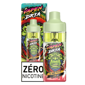 Vapoteuse Rechargeable Type-C - R&M Tornado - 9000 puffs 2% Nicotine - Saveur Fraise Banane