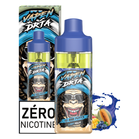 Vapoteuse Rechargeable Type-C - R&M Tornado - 9000 puffs 2% Nicotine - Saveur Fraise Banane