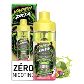 Achetez Vapoteuse E-Liquide Rechargeable Vapen Drta 12000 Puffs Kiwi Passion Goyave 0% Nicotine