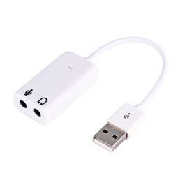 Carte Son USB 7.1 Externe Indépendante - Convertit USB en Audio/Jack