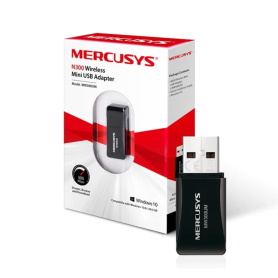 Clé WiFi USB Mercury MW300UM Mini 300M - Noir: Connectez-vous à la