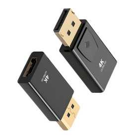 Adaptateur DisplayPort-HDMI : Conversion HD pour Ordinateurs, Moniteurs, TVs