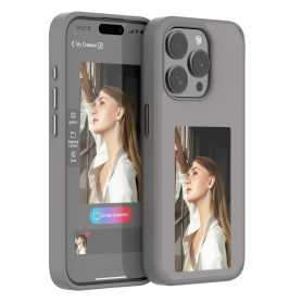 Coque de Protection iPhone avec Écran E-Ink NFC – Personnalisation et Photo Changeable à Volonté
