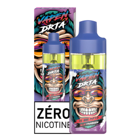 Achetez Vapoteuse E-Liquide Rechargeable - Vapen Drta 12000 Puffs Sans Nicotine Saveur Blue Framboise