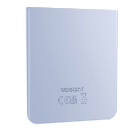 Vitre Arrière Inférieure Samsung Galaxy Z Flip 4 5G (F721) Bleu (Original Démonté) - Grade B