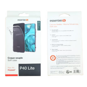 Coque Souple Transparent ESSENTIELB pour Huawei P40 Lite
