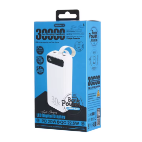 Achetez Power Bank 30000mAh REMAX Bole Series RPP-522 Blanc - Charge Rapide & Haute Capacité