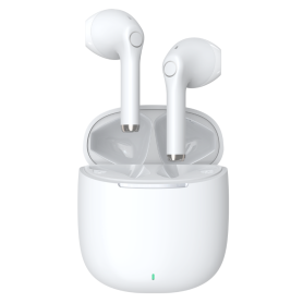 Écouteurs Bluetooth Devia Kintone Joy A 13 - Kit Main Libre Blanc - Son Haute Fidélité