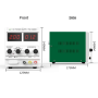 Alimentation 12V 1A DC pour la réparation de téléphones portables - BEST-1502DD