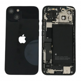 Châssis Complet iPhone 13 Noir - Batterie & Connecteur d'Origine | Grade AB Démonté