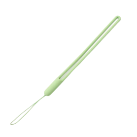 Lanière pour Téléphone Portable en Silicone Vert 20cm - Pratique et Élégante