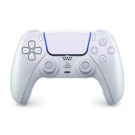 Manette Sans Fil SONY Dualsense PS5 Chroma Pearl - Expérience de Jeu Immersive
