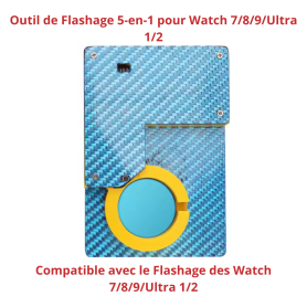 Adaptateur Restaurer Récupération 5-en-1 pour Apple Watch S7/S8/S9/Ultra – Compatibilité Ultra2 & Performance Optimisée