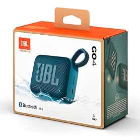 Enceinte Bluetooth Portable JBL Go 4 Bleu IP67 Autonomie 7H - Son Puissant et Résistant