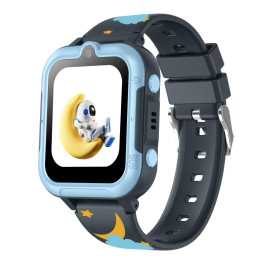 Montre Connectée Enfant Smart Kids 4G - Blue Foncé - Sécurité et Connectivité Optimales