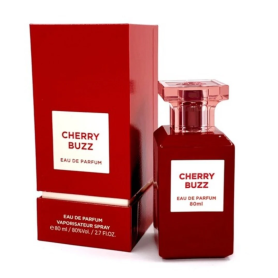 Acheter Eau de Parfum Fragrance World Cherry Buzz Unisexe 80ml - Parfum Envoûtant et Unique