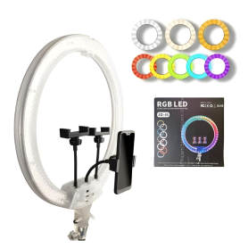 Anneau LED RGB 3D-45 avec Support 46*46CM