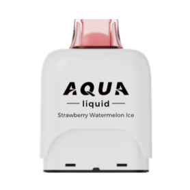 Remplaçant Vapoteuse Smartphone Tête - Aqua Liquid 20000 Puffs 20mg/ml Nicotine - Saveur Fraise Pastèque Glacée